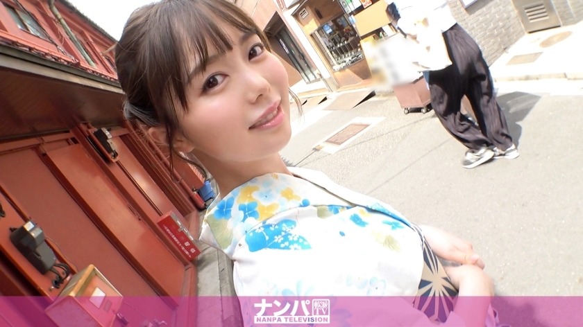 GANA-2551 Picking up girls in super cute yukata in Asakusa! A moody girl who pretends to be neat and mature ... and accepts H invitations with a shy smile! Yukata that opens! Enchanted Momojiri! This is a summer tradition! GANA-2551
