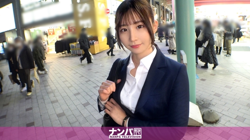 GANA-2659 Seriously Nampa, first shot. 1769 [Pantyhose Biribiri Clothes SEX] Picking up a real estate office lady in the first year of working life at Kichijoji! Suddenly the button on the blouse was unbuttoned, but because of her weak personality and H-l GANA-2659