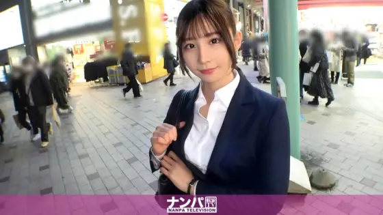 GANA-2659 Seriously Nampa, first shot. 1769 [Pantyhose Biribiri Clothes SEX] Picking up a real estate office lady in the first year of working life at Kichijoji! Suddenly the button on the blouse was unbuttoned, but because of her weak personality and H-l GANA-2659