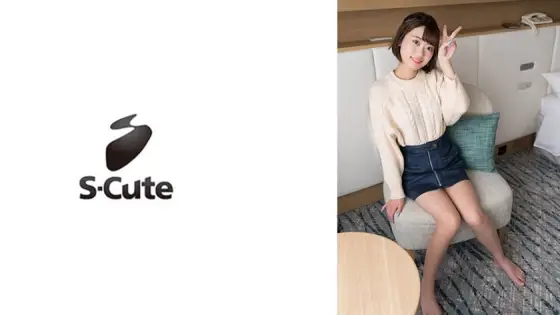 SCUTE-1401 Rino (20) S-Cute Shaved girl who feels too good to move her hips SCUTE-1401