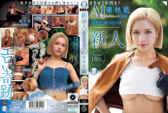 NAIAD-005 Newcomer Kuribayashi Ai, 26 years old, the sexiest housewife in the world. Her husband's ring size is 18. NAIAD-005