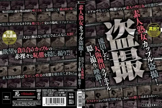 SINO-270 Amateur mature couple voyeur! Leaked Osaka Umeda Love Hotel Hidden Camera Video! SINO-270