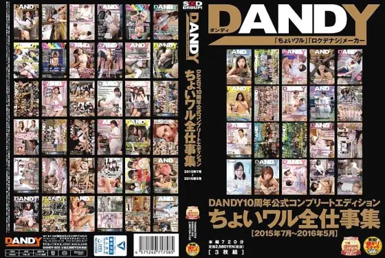 DANDY-502 DANDY 10th Anniversary Official Complete Edition Choiwaru All Work Collection DANDY-502