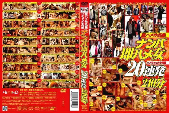 HAVD-513 Who's Fucking Works Collection Of Fucked Women Special Feature Nampa Immediate Fucking 20 Consecutive 240 Minutes HAVD-513