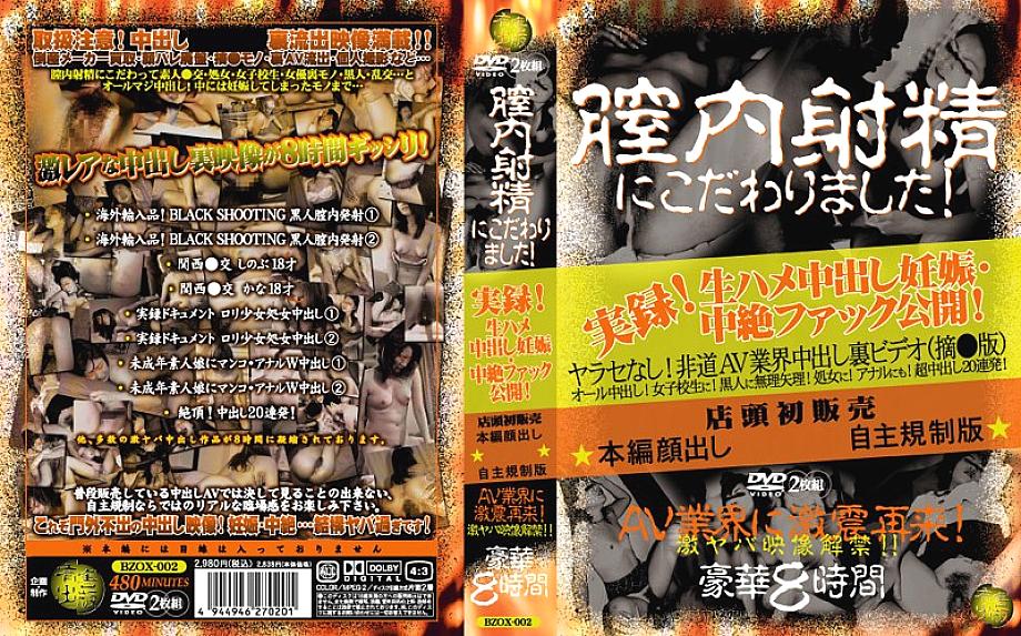 BZOX-002 I was particular about vaginal ejaculation! BZOX-002