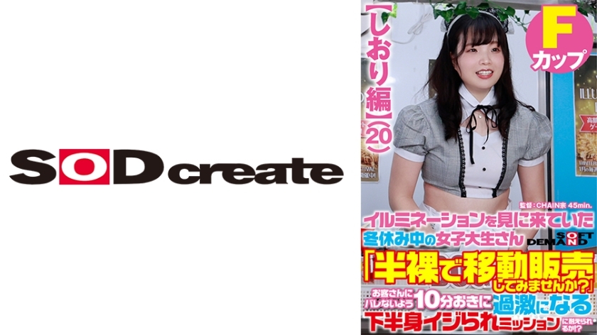 SDAM-7304 [Bookmark Edition] A Female College Student Who Came To See The Illuminations During Winter Vacation "Would You Like To Sell A Half-Naked Mobile Shop?" mosquito! ? SDAM-7304
