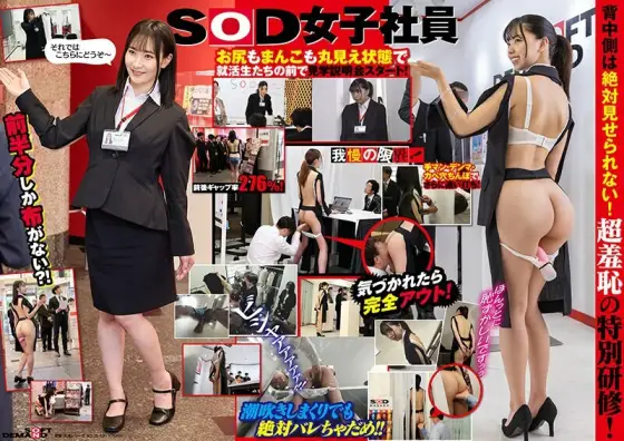 SDJS-191-2 Wearing a half-naked suit with a bare back and a half-naked suit, you can take a tour of the company.If you're found out, you'll be out!While enduring the occasional orgasm disturbance, please convey the appeal of our company to the j SDJS-191-2