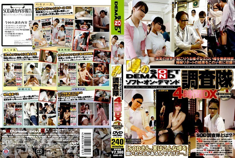 SDMS-445 Rumored Soft On Demand Investigation Corps 4 Hours DX SDMS-445