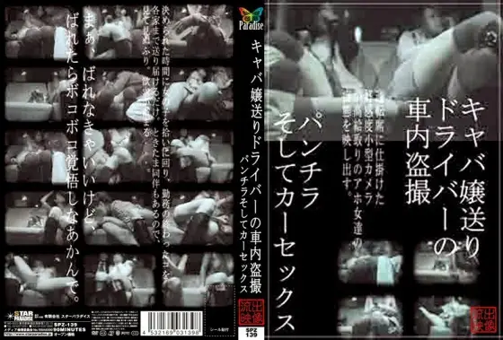SPZ-139 Miss Hostess Sending Driver's Car Voyeur Panchira And Car Sex SPZ-139