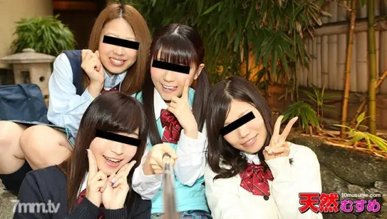 010916-01 JK Uniform Hot Spring Amateur Girl's Gangbang Part 2 010916-01