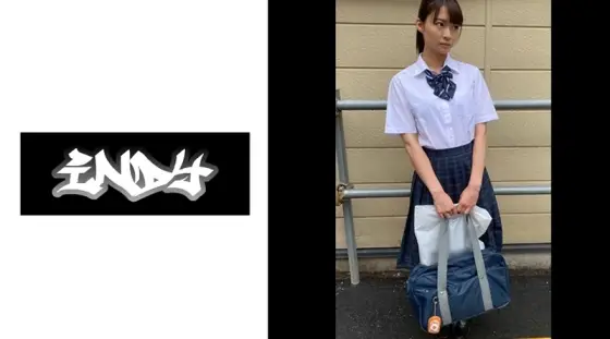 IND-020 Active private school girl ○ Raw _ Virgin man's first Gonzo _ Consecutive vaginal cum shot to an idol-class beautiful girl IND-020
