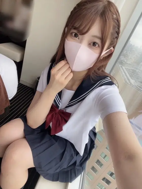 FC2-PPV-4777483 [G-cup beauty] Mai-chan's friend Mei-chan! Her first sailor uniform and her first ever cum swallow! FC2-PPV-4777483