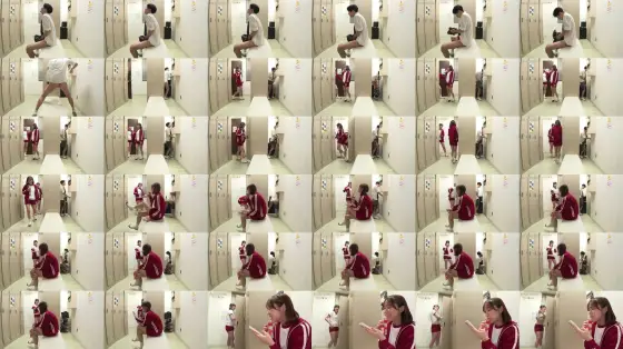 [UNCENSORED-LEAK] HUNTC-563 The gap behind the school lockers is our secret fuck spot! We were caught having sex in hiding and ended up fucking a bunch of frustrated girls who were peeking in, in a chain reaction of fucking! 3 HUNTC-563 ไม่เซ็นเซอร์