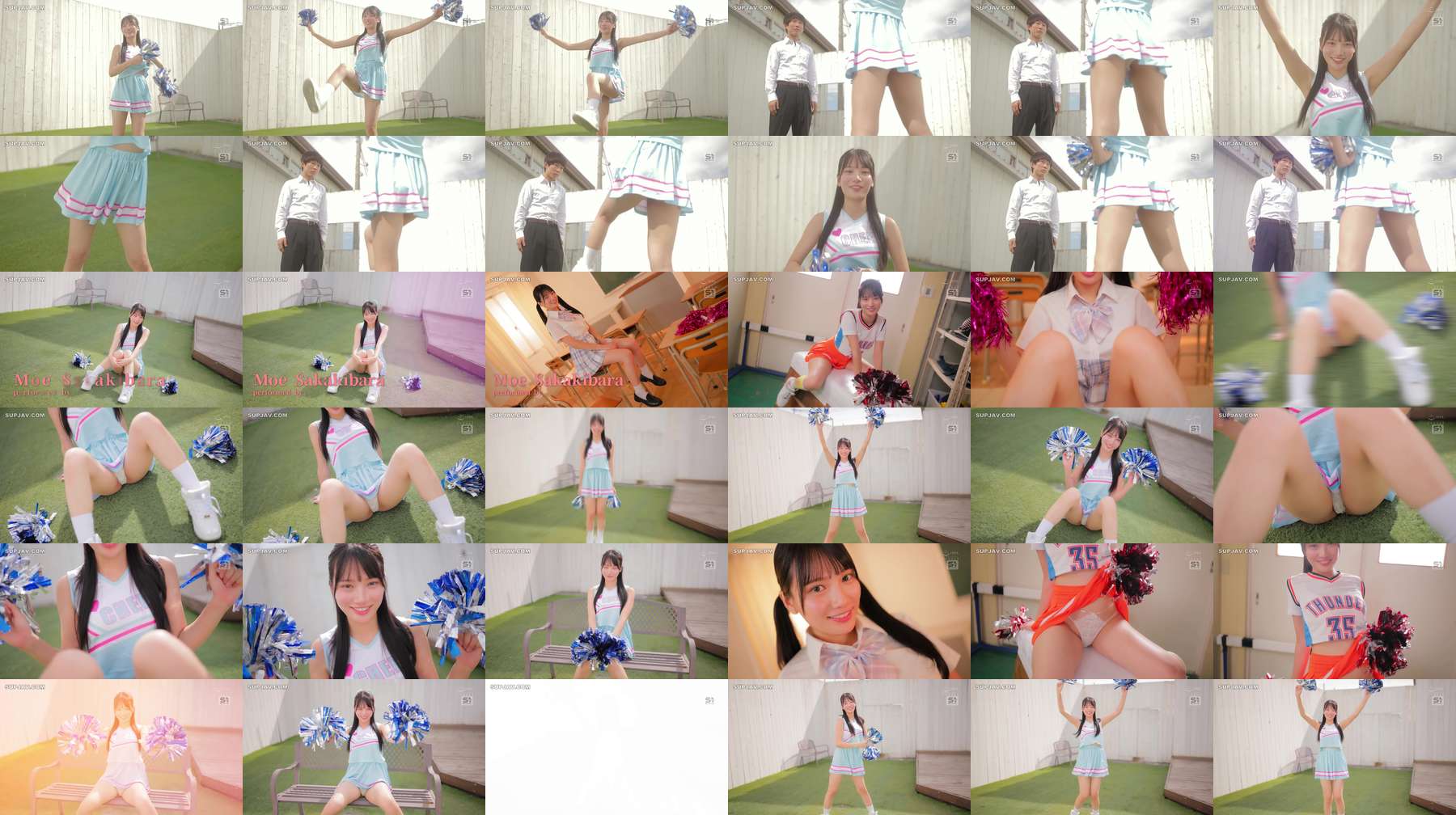 [UNCENSORED-LEAK] SNOS-189 That girl from the cheerleading club is so dedicated to practice that she doesn't even notice her skirt flipping up, and I'm already... Sakakibara Moe SNOS-189 ไม่เซ็นเซอร์ 