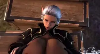 Big dick is pleasuring a teenage blonde in a video game avdb-h05775