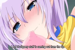 Petite whore in uniform is sucking an erect penis in a hentai avdb-h05572