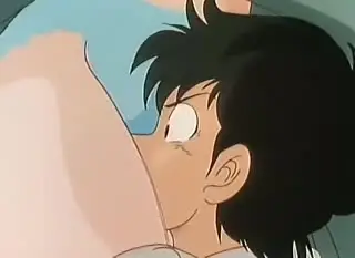 Big penis makes an incredibly busty anime babe to squirt avdb-h05599