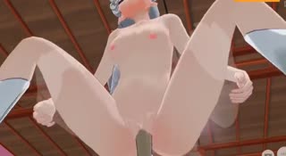 Tiny anime chick is destroyed by multiple monsters avdb-h05403