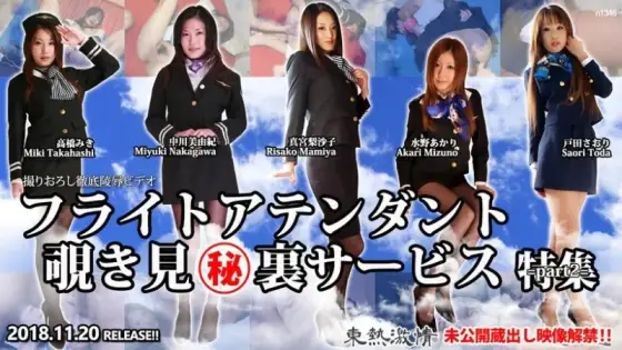 TOKYO-HOT-N1346 Tokyo-Hot-n1346 - Flight Attendant Peeping Secret Service Special Part 2 TOKYO-HOT-N1346