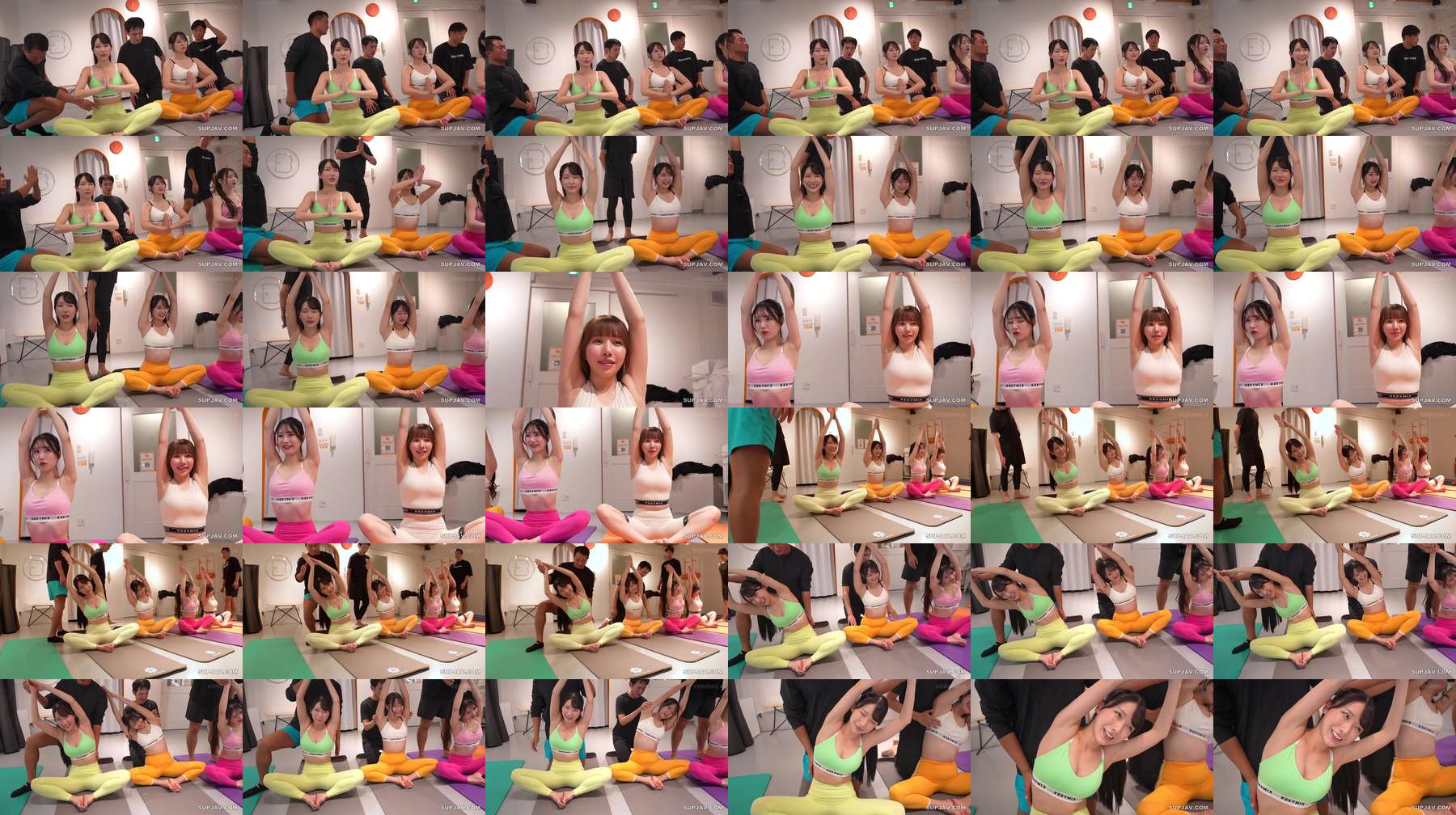 [UNCENSORED-LEAK] VRNC-084 A wild orgy with stunningly beautiful women with amazing figures and a high sense of aesthetics! Raw, unprotected sex with them in their tight, sweaty workout clothes! [Hikaru/Kaho/Rio/Rin] Ver. Hikaru & Kaho VRNC-084 ไม่เซ็นเซอร์ 