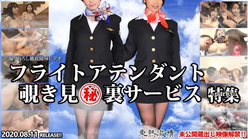 TOKYO-HOT-N1484 Tokyo-Hot-n1484 - Tokyo Hot Passion Flight Attendant Peeping Secret Service Special Part 3 TOKYO-HOT-N1484