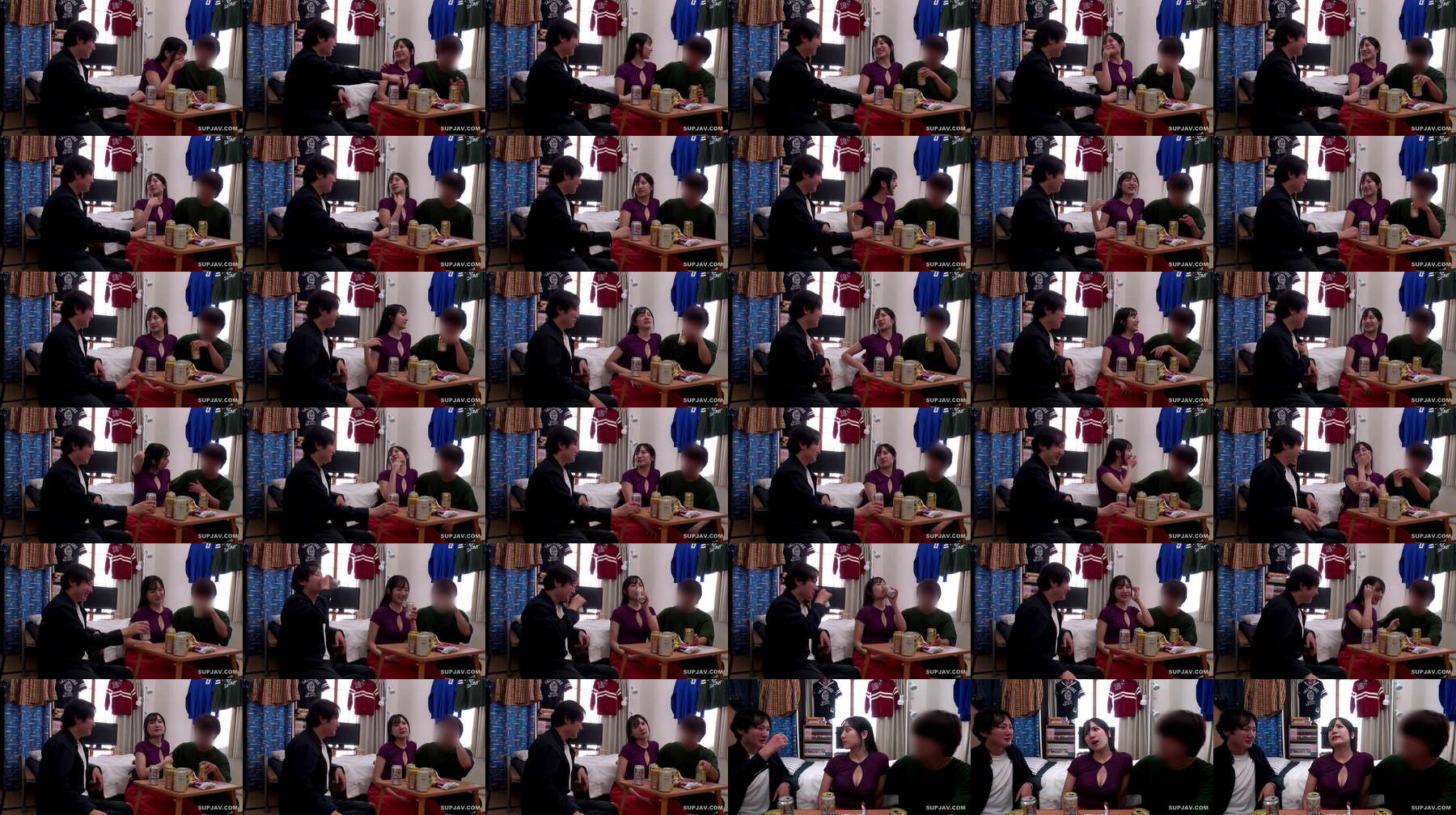 [UNCENSORED-LEAK] SCPX-545 Cuckold Documentary: A drinking party at home with a boyfriend, girlfriend, and his friends gets exciting... The girlfriend, who is drunk and falls asleep next to her boyfriend, has a 120% chance of cheating on him. SCPX-545 ไม่เซ็นเซอร์ 