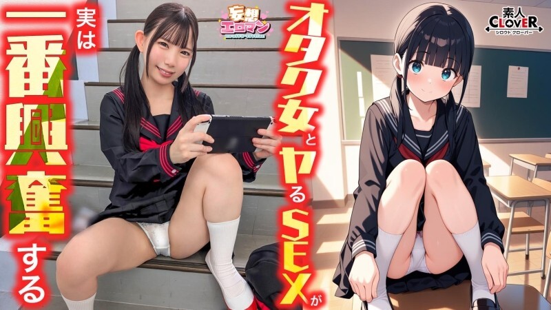 STCVS-040 [Sex with a geek girl is actually the most exciting] ① An otaku girl from class invites me to lose my virginity! ② In the gym storage room during recess, on the landing leading to the roof, we get excited anywhere! ③ We reveal our hidden t STCVS-040